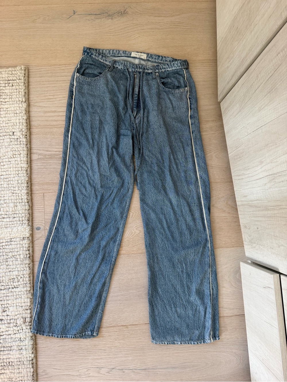 Rag and Bone Miramar Jean in Zoe Wash - Picture 4 of 4